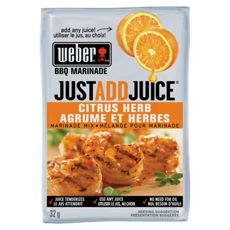 Image of Weber® Just Add Juice® Citrus Herb Marinade Mix