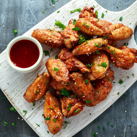Image of Chili Lime Wings With Honey Butter Glaze