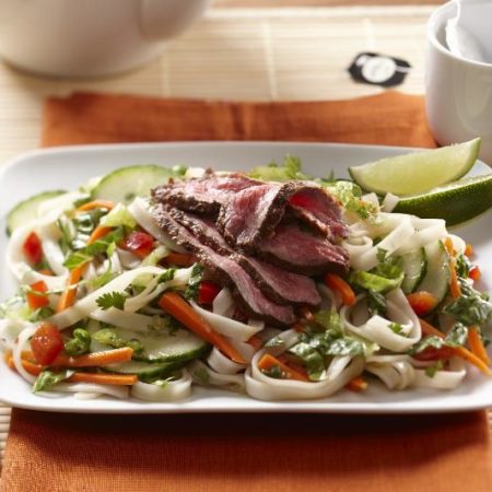 Image of Salade au bifteck de Mongolie Recette